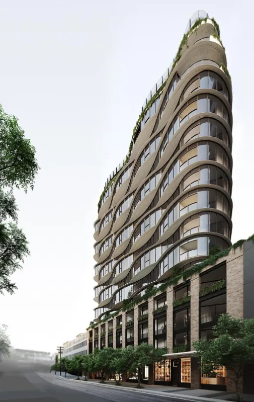 Fontana tower facade reference