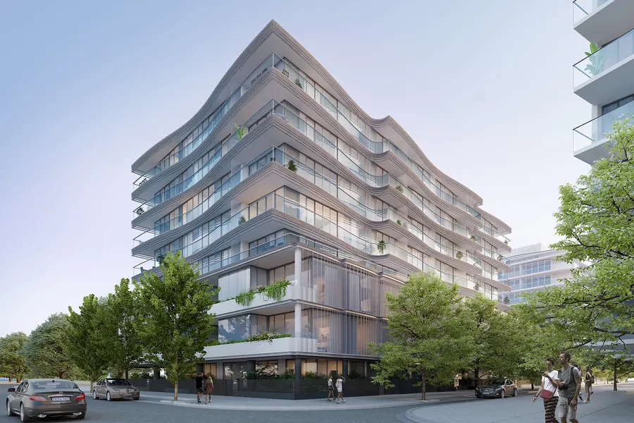 Lot8 Waterline facade reference